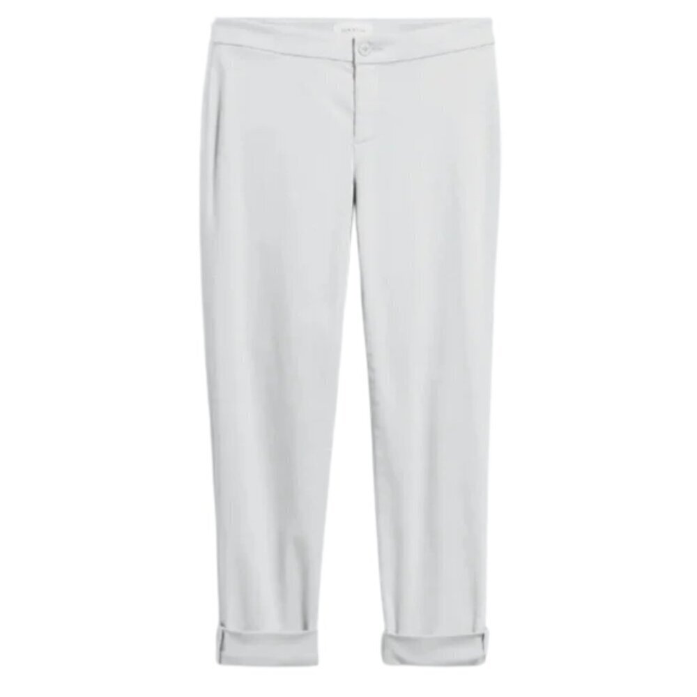 NWOT LILA RYAN Zuri Stretch Skinny Pants in Light Gray